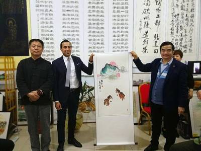 中名联和索马里驻华大使阿瓦莱阿里库拉内甘当中国文化国际传播桥梁